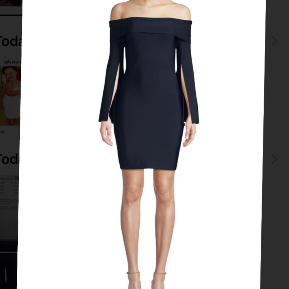 Misha Collection Rozie Off-The-Shoulder Dress